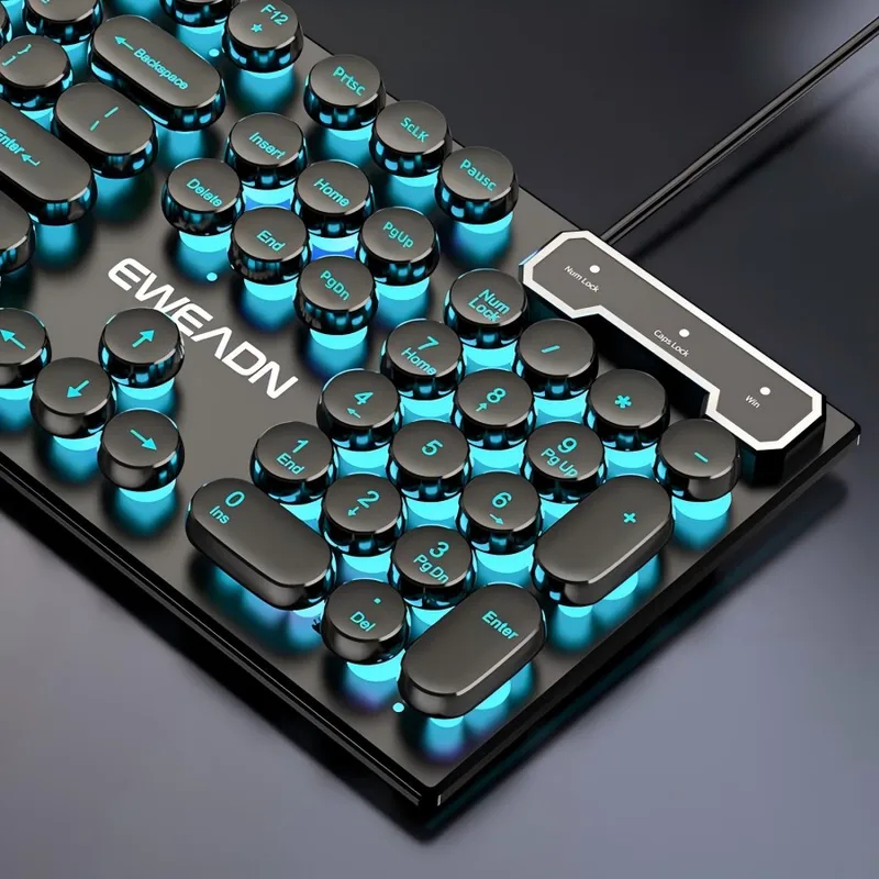 Laptop Mouse - Zestaw klawiatura i mysz w stylu