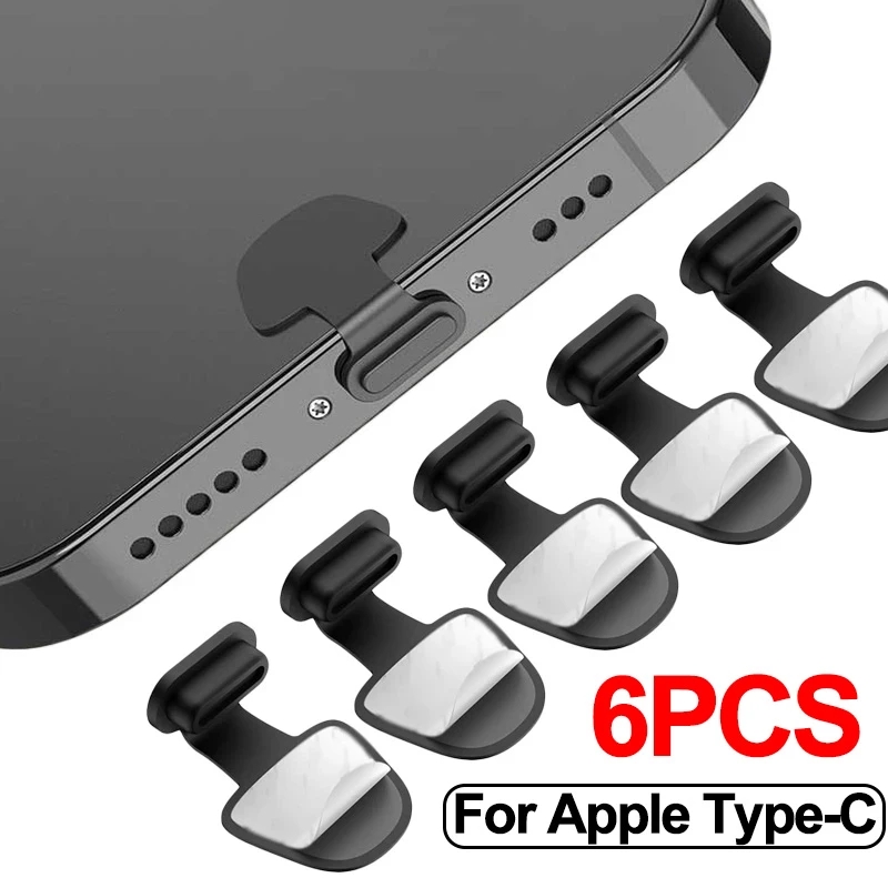 Usb C Hub - 1/4/6 szt. Zaślepka przeciwkurzowa do portu