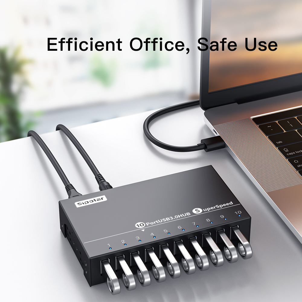 A103 Sipolar 10-portowy Hub US – Usb Hub recenzja i cena
