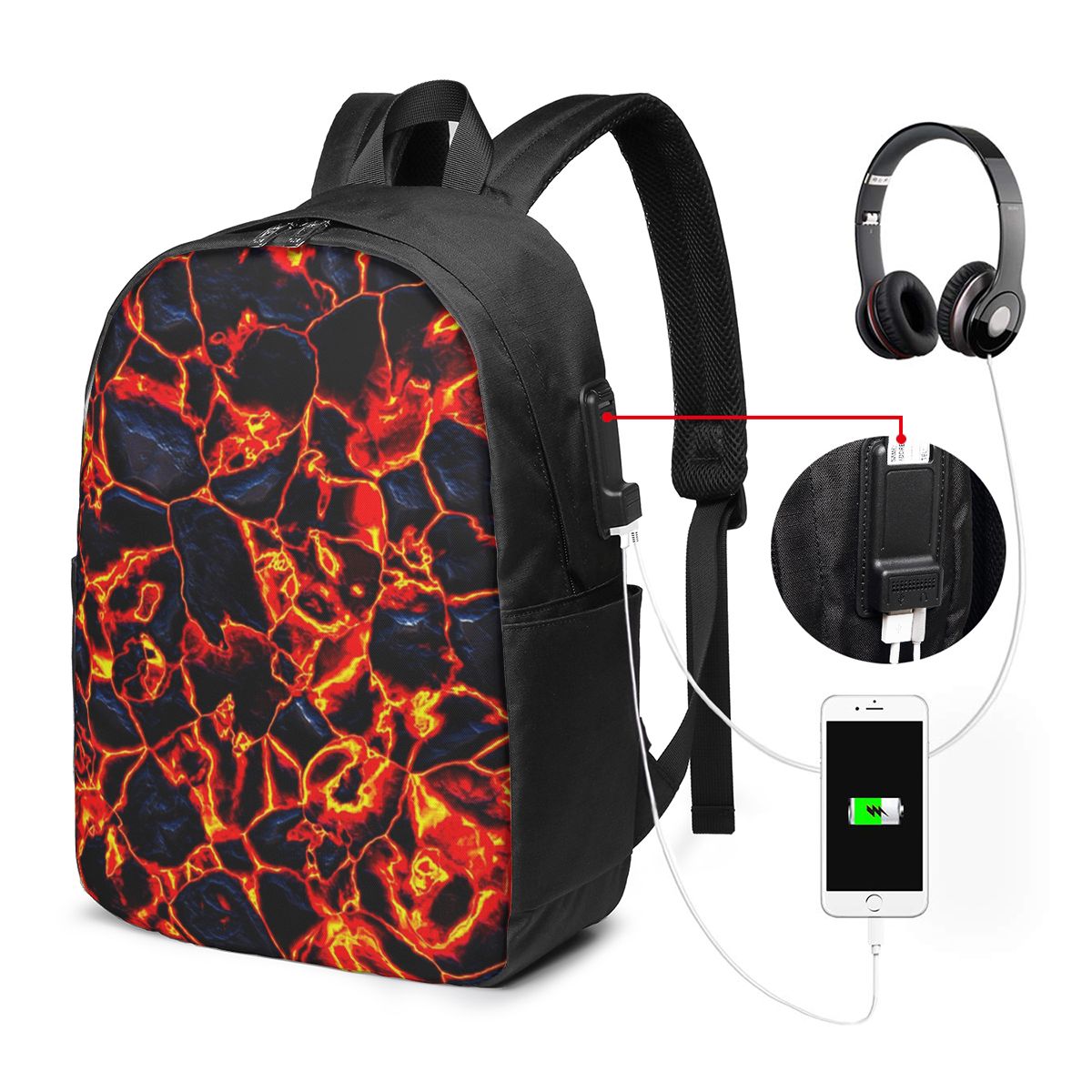 Plecak na laptopa z motywem la – Laptop Bag recenzja i cena
