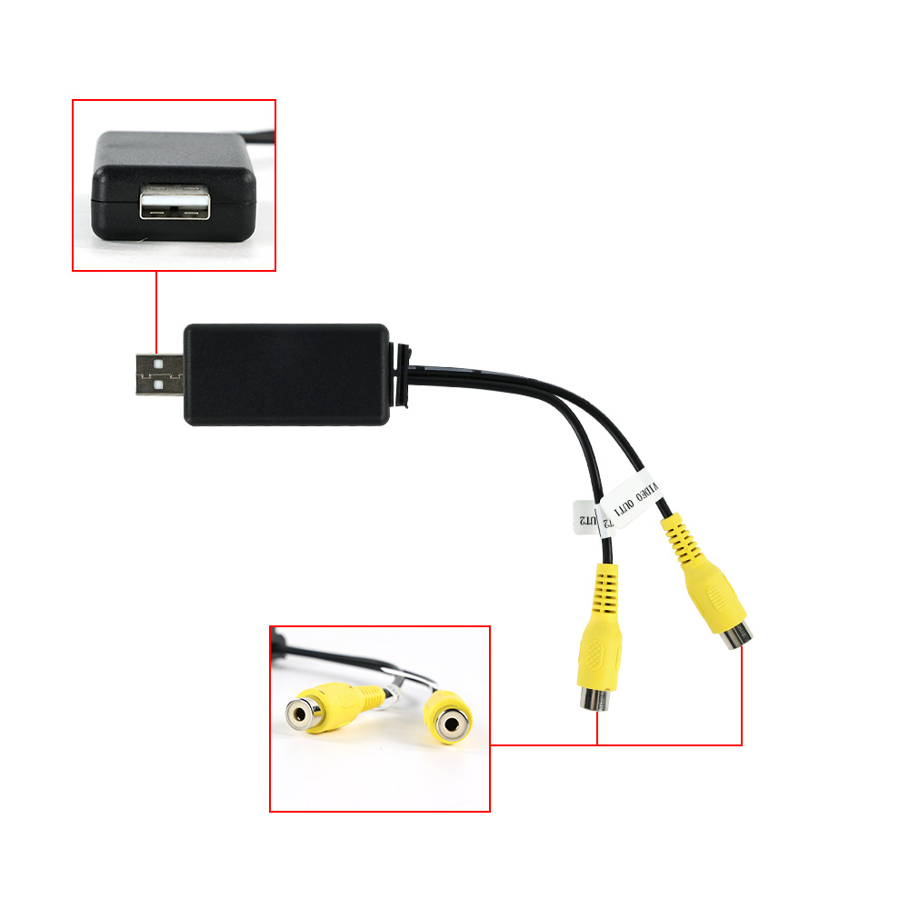 Adapter USB na CVBS RCA Wyjści – Hdmi Cable recenzja i cena